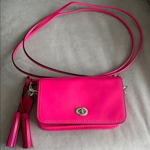 Coach Dinky leather crossbody handbag
